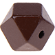 Esagono 18mm : marrone