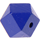 Esagono 18mm : blu scuro