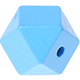 Esagono 18mm : azzurra