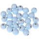 25 Perline di sicurezza 12 mm : azzurro bambino
