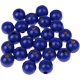 25 Perline di sicurezza 12 mm : blu scuro