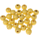 25 Perline di sicurezza 12 mm : giallo pastello