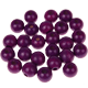 25 Perline di sicurezza 12 mm : viola viola