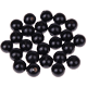 25 Perline di sicurezza 12 mm : nero
