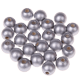 25 Perline di sicurezza 12 mm : argento