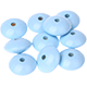 30 Distanziatori piatti 18/9 mm : azzurro bambino