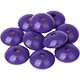 30 Distanziatori piatti 18/9 mm : blu viola