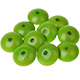 30 Distanziatori piatti 18/9 mm : verde giallo