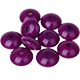 30 Distanziatori piatti 18/9 mm : viola viola