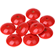 30 Distanziatori piatti 18/9 mm : rosso