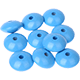 30 Distanziatori piatti 18/9 mm : azzurra