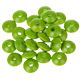 8 Distanziatori piatti 10/5 mm : verde giallo