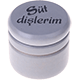 Barattolino - Süt dişlerim : grigio chiaro