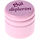 Barattolino - Süt dişlerim : rosa