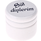 Barattolino - Süt dişlerim : bianco