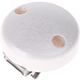 Clip semplice Ø 30mm : madreperla bianco