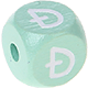 Dadi menta con lettere ad incavo 10 mm - Croato : Đ