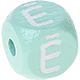 Dadi menta con lettere ad incavo 10 mm - Lettone : Ē