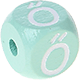Dadi menta con lettere ad incavo 10 mm - Ungherese : Ő