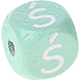 Dadi menta con lettere ad incavo 10 mm - Polacco : Ś