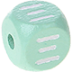 Dadi menta con lettere ad incavo 10 mm - Greco : Ξ