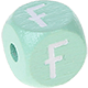 Dadi menta con lettere ad incavo 10 mm - Kazako : Ғ