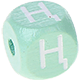 Dadi menta con lettere ad incavo 10 mm - Kazako : Ң
