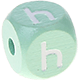 Dadi menta con lettere ad incavo 10 mm - Kazako : Һ