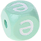 Dadi menta con lettere ad incavo 10 mm - Kazako : Ә
