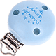Motivclip "Amore del nonno" (Italienisch) : babyblau