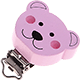 Motivclip – Bär : rosa