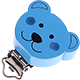 Motivclip – Bär : skyblau