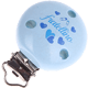 Motivclip "fratellino" (Italienisch) : babyblau