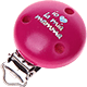 Motivclip "io amo la mia mamma" (Italienisch) : dunkelpink