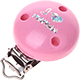 Clip con motivo “J'aime maman” : rosa bambino