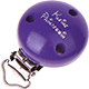 Clip con motivo “Kleine Prinzessin” : blu viola