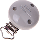 Clip con motivo “Kleine Prinzessin” : grigio chiaro