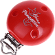 Clip con motivo "Kleine Prinzessin" : rosso