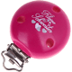 Clip con motivo "Kleine Schwester" : rosa scuro