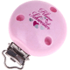 Clip con motivo "Kleine Schwester" : rosa