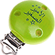 Clip con motivo "الأمير الصغير" : verde giallo