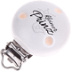 Clip con motivo “Kleiner Prinz” : bianco - nero