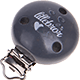 Motivclip "Lillebror" (Schwedisch) : grau