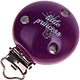 Clip con motivo "Little princess" : viola viola