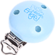 Clip con motivo "Mamas Engel" : azzurro bambino