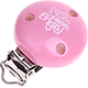 Clip con motivo "Mamas Engel" : rosa bambino