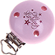 Clip con motivo "Opas Liebling" : rosa