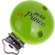 Clip con motivo "petit prince" : verde giallo
