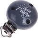 Clip con motivo "petit prince" : grigio