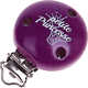 Clip con motivo "petite princesse" : viola viola